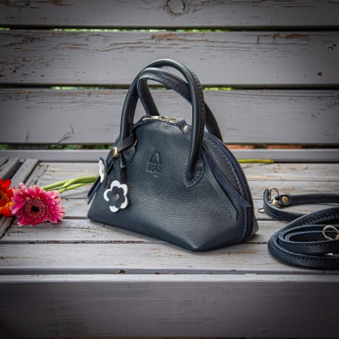 Mała skórzana torebka Stella