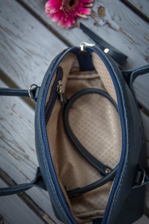 Mała skórzana torebka Stella