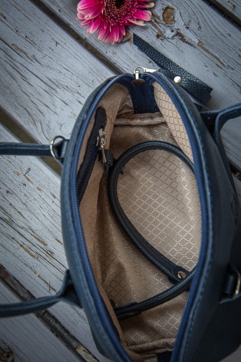 Mała skórzana torebka Stella