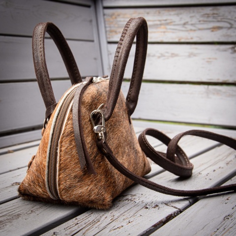 Mała skórzana torebka Stella