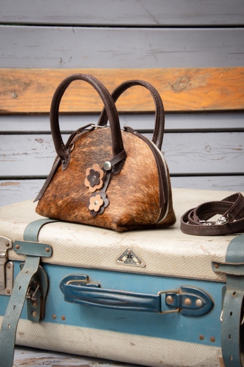 Mała skórzana torebka Stella