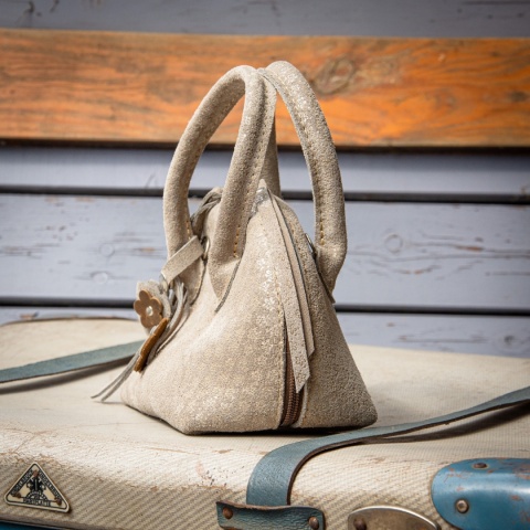 Mała skórzana torebka Stella