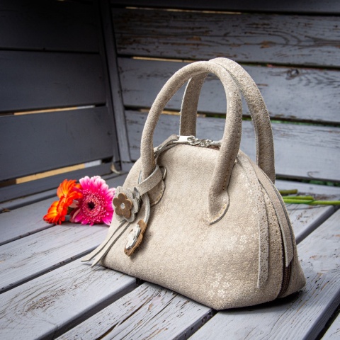 Mała skórzana torebka Stella