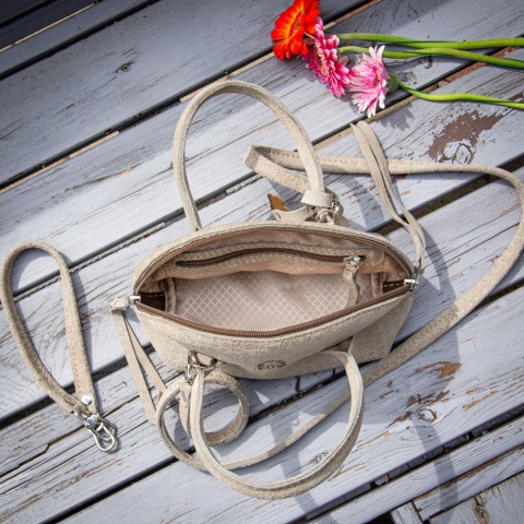 Mała skórzana torebka Stella