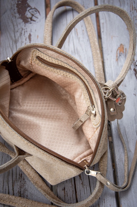 Mała skórzana torebka Stella