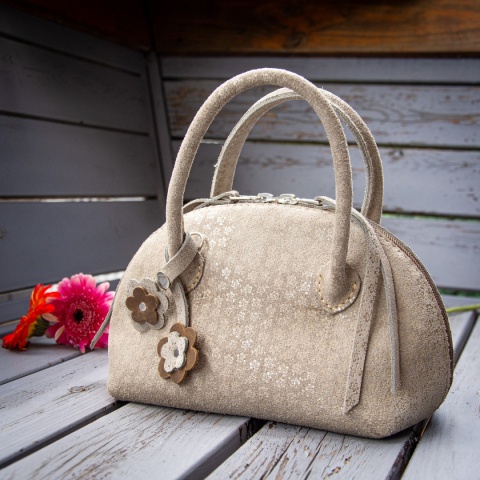 Mała skórzana torebka Stella