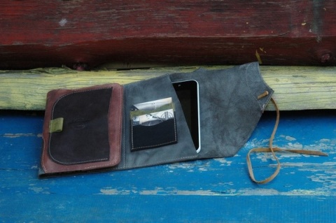 Notes etui skórzane ręcznie wykonany