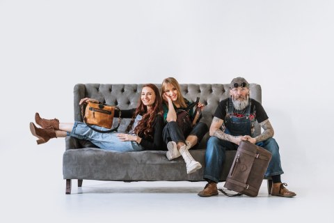 Skórzana torba na laptopa wykonana ręcznie