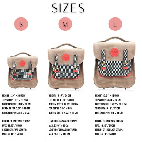 Skórzany plecak w kolorze szarym z wzorem szachownicy
