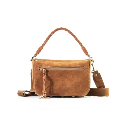 Torebka skórzana Lara w kolorze brązowym