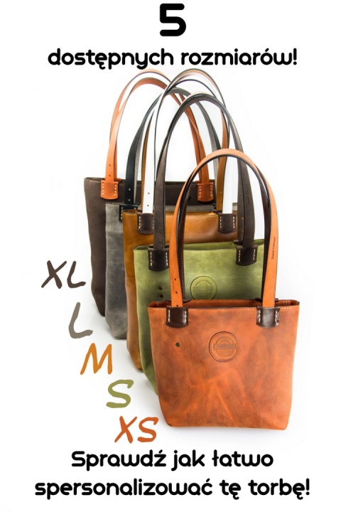 Torebka skórzana Zuza w kolorze śliwkowym