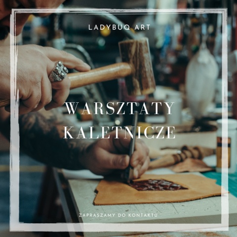 Online (Pakiet 4 godziny )Indywidualne Warsztaty Kaletnicze