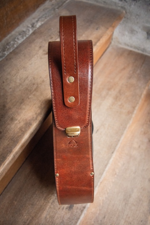 Handmade leathe purse Inez