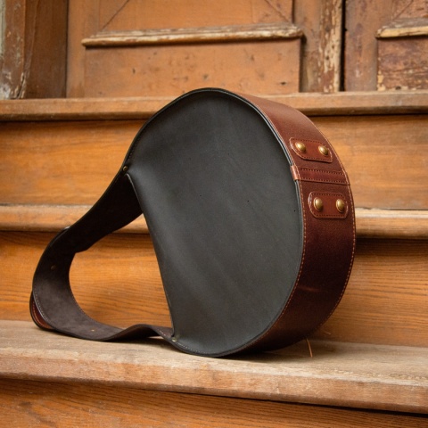 Handmade leathe purse Inez