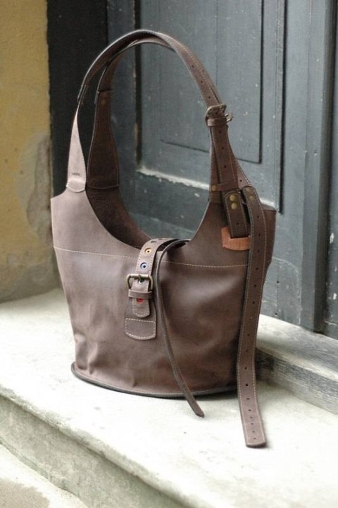 Torba z naturalnej skóry Ladybuq oryginalna duża torba w stylu oversize wykonana przez Ladybuq Art Torba z naturalnej skóry Ladybuq oryginalna duża torba w stylu oversize wykonana przez Ladybuq Art