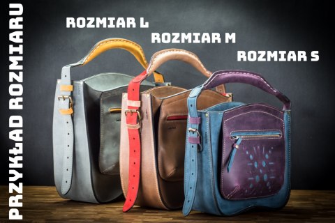Torebka skórzana Rita w kolorze czarnym i kamelowym Torebka skórzana Rita w kolorze czarnym i kamelowym