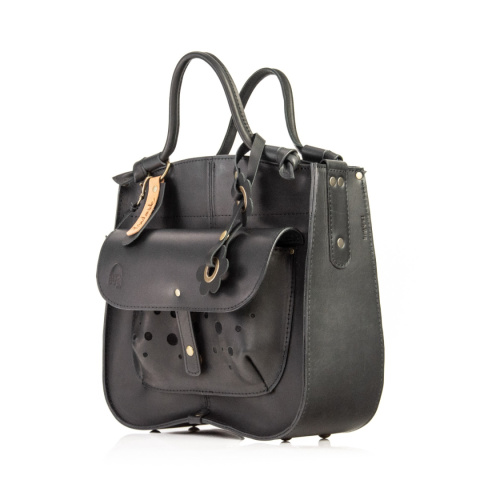 Leather bag Elaine black color Leather bag Elaine black color