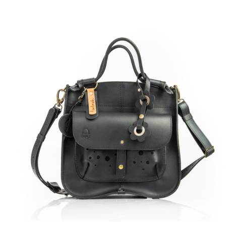 Leather bag Elaine black color Leather bag Elaine black color