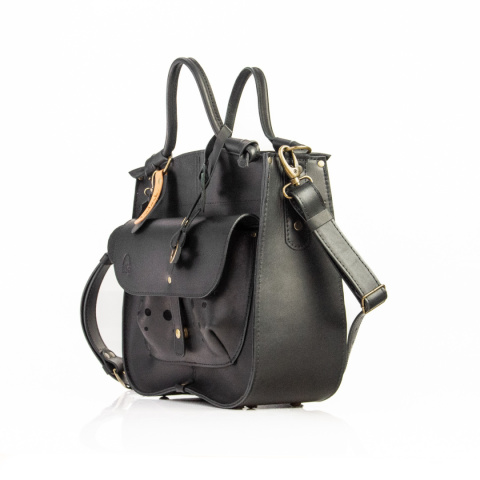 Leather bag Elaine black color Leather bag Elaine black color