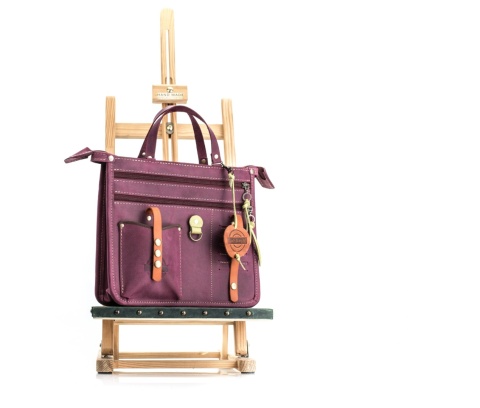 Skórzany duży organizer do twojej torebki