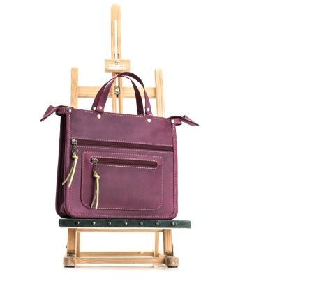 Skórzany duży organizer do twojej torebki